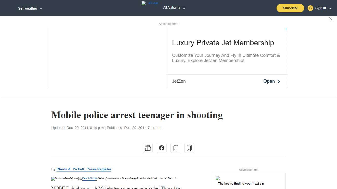 Mobile police arrest teenager in shooting - al.com